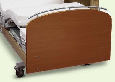 Rotoflex Pflegebett mit Reling